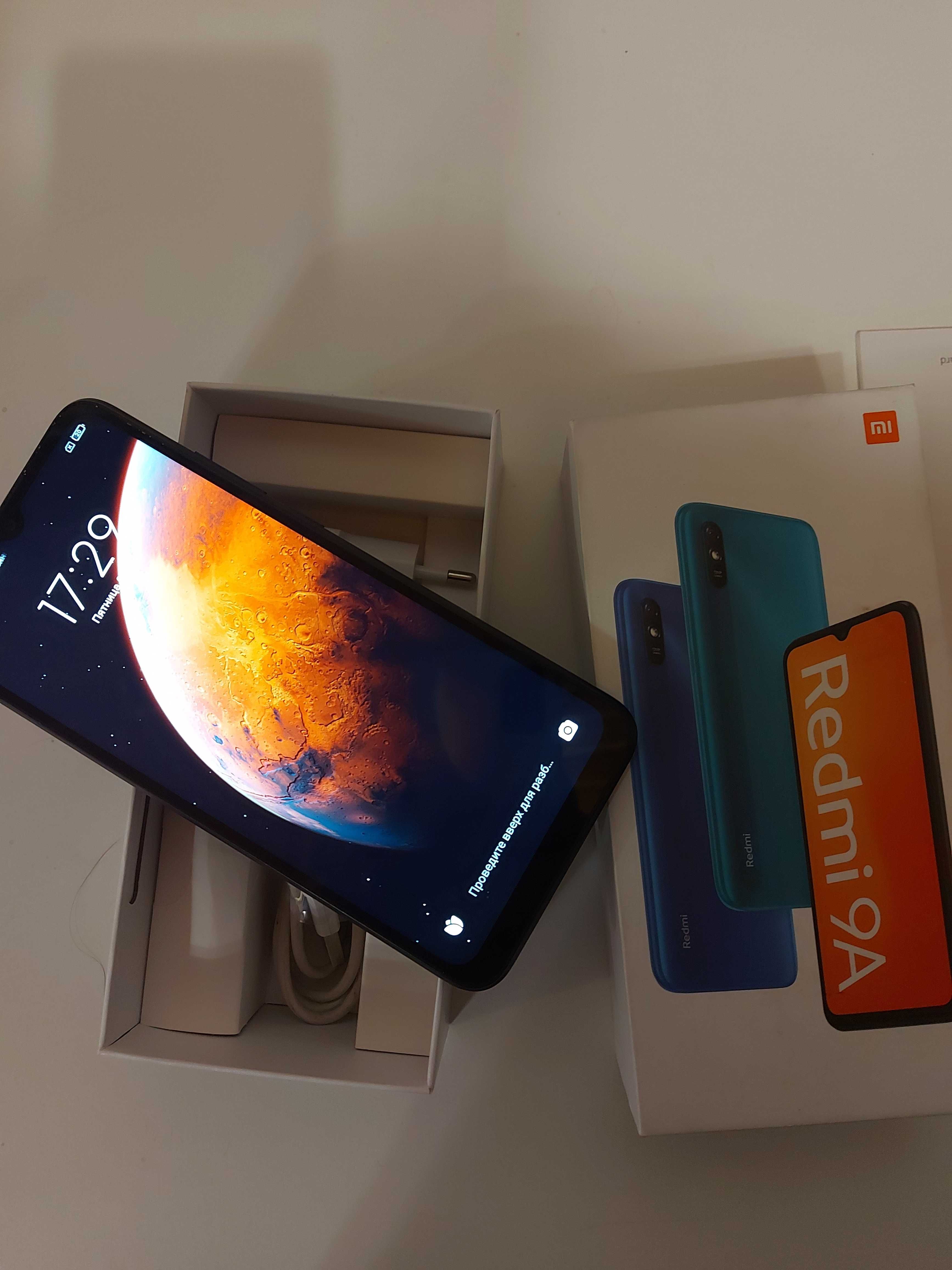 Redmi  9--  A 2 X 32 в полном комплекте