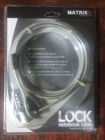 Lock Notebook Cable