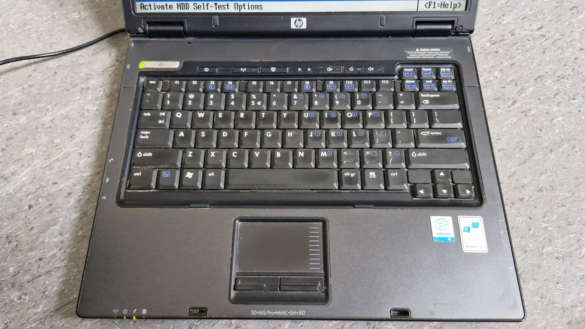 Laptop HP Compaq nc6120