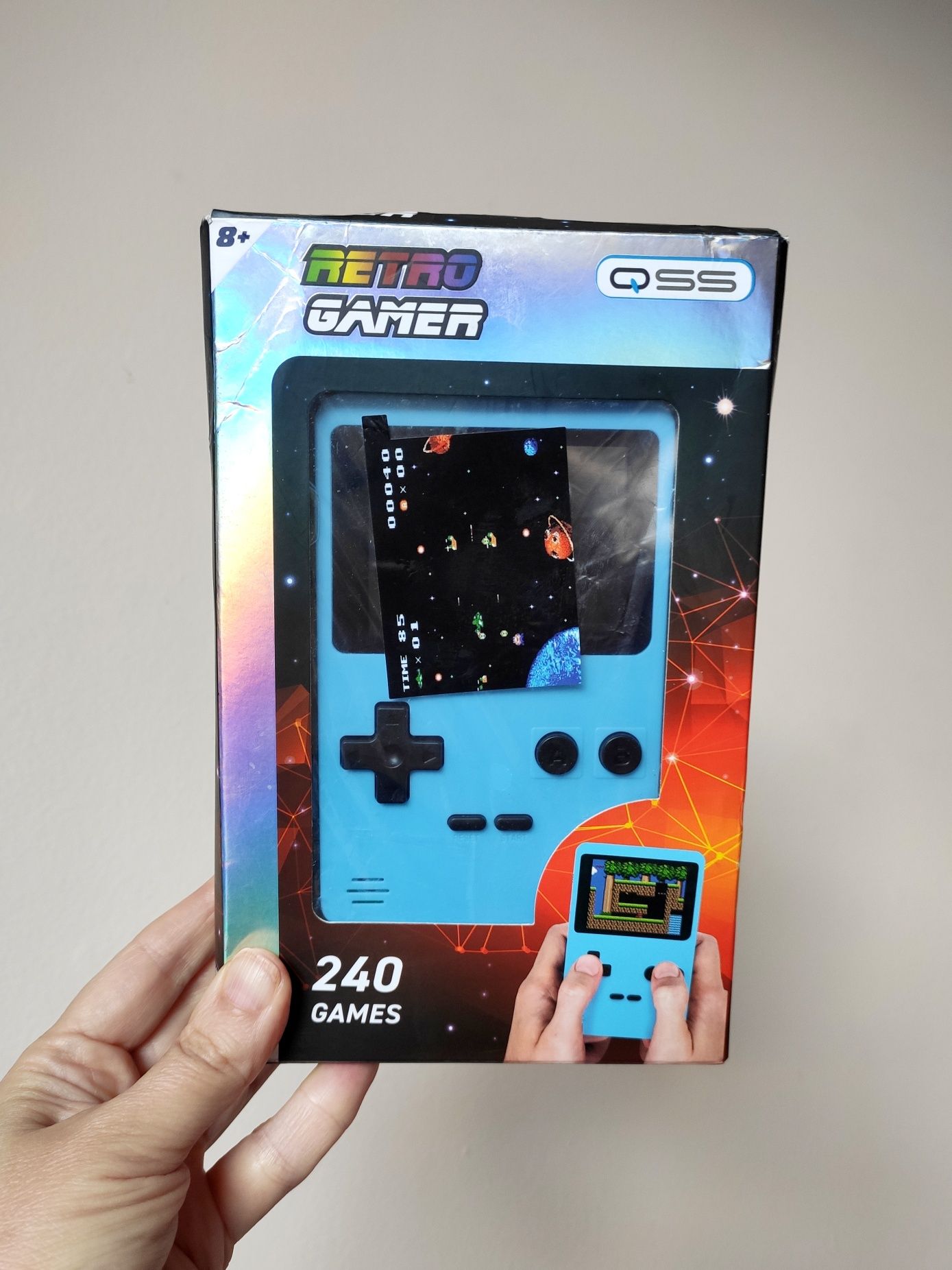 Vintage!Mini kieszonkowa Retro Gra Konsola Gameboy