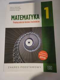 Matematyka 1 podręcznik zakres podstawowy