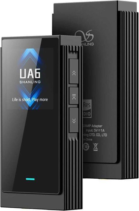 ‼️ Shanling UA6 black - портативный ЦАП / DAC усилитель для наушников