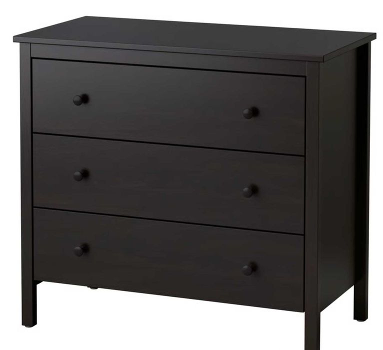 Comoda IKEA Hemnes preto