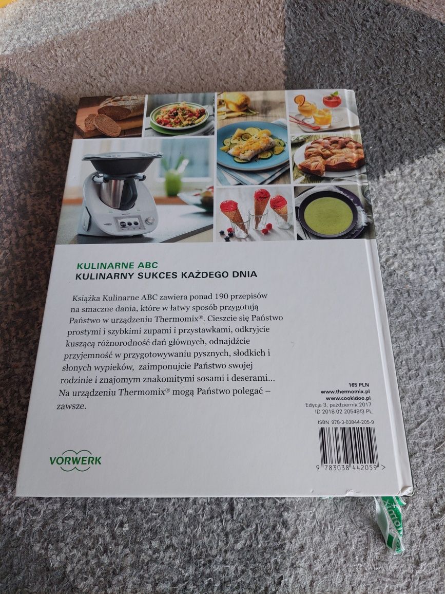 Książka "Kulinarne ABC. Kulinarny sukces każdego dnia". Thermomix