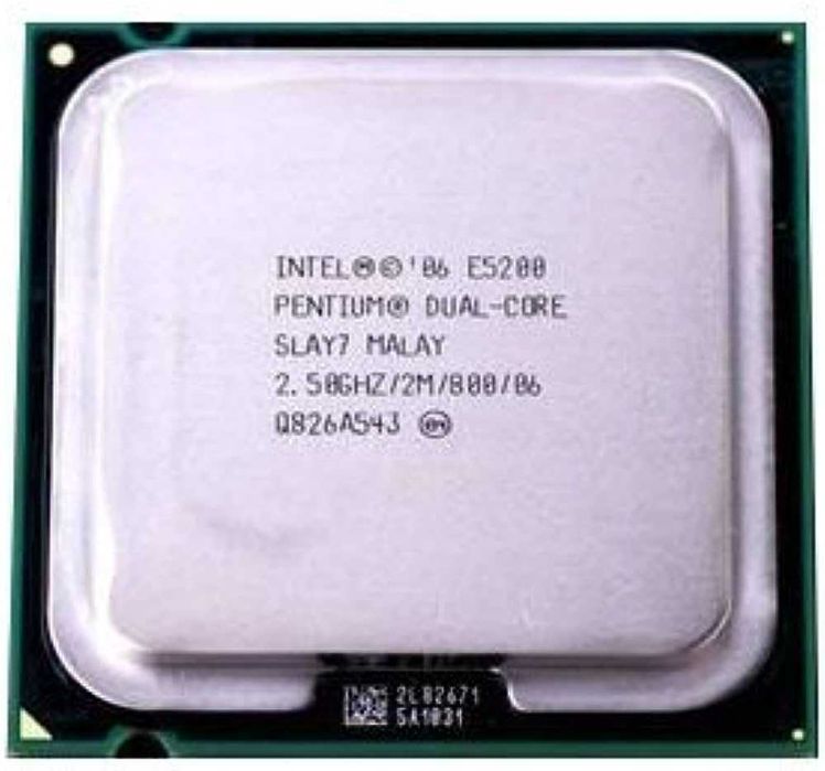 Cpus Pentium Dual Core E5200 - 2,5Ghz/2Mb/800Mhz Skt775 - Envio Grátis
