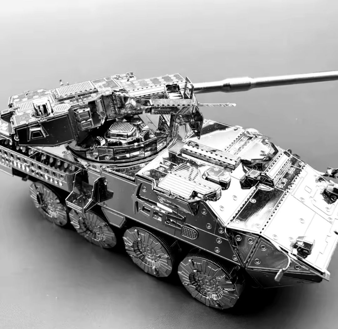 Metalowy model 3d