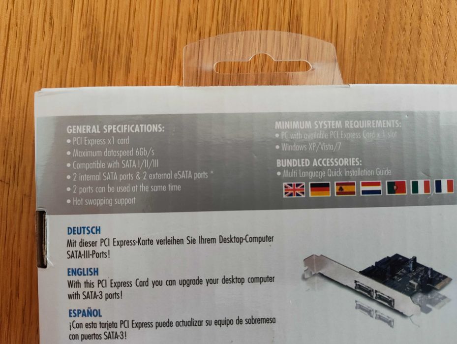 PCIe Sata Extender