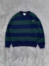 Lacoste Live Embroidered Striped Sweatshirt Unisex Size:S-M свитшот