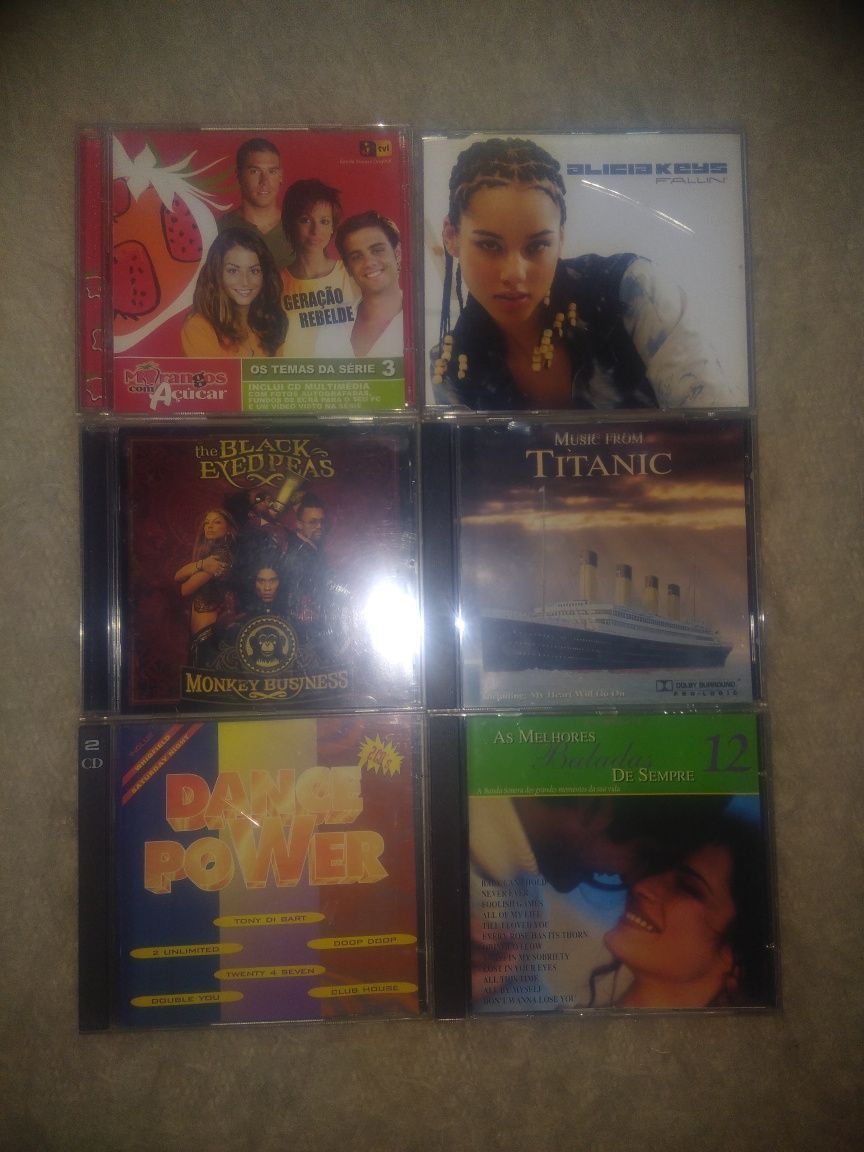 CDs de música variada