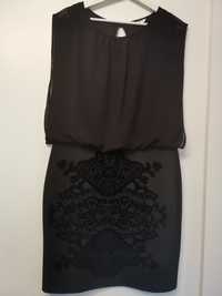 Nowa czarna sukienka rozmiar 40
