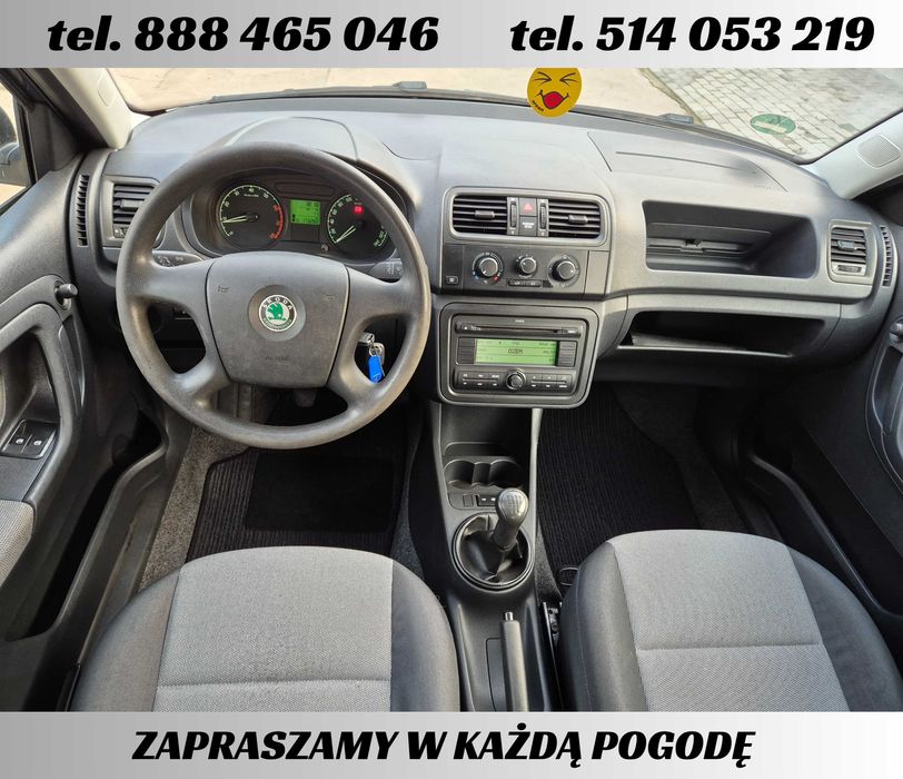 Skoda Fabia 2 • benzyna • 2009r • KLIMA • HAK • z Niemiec