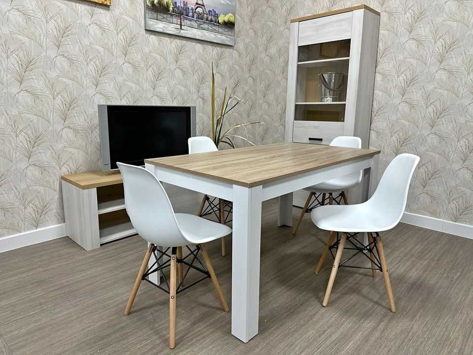 Mesas  extensiveis + 4 ou 6 cadeiras novo entrega grátis paga na casa