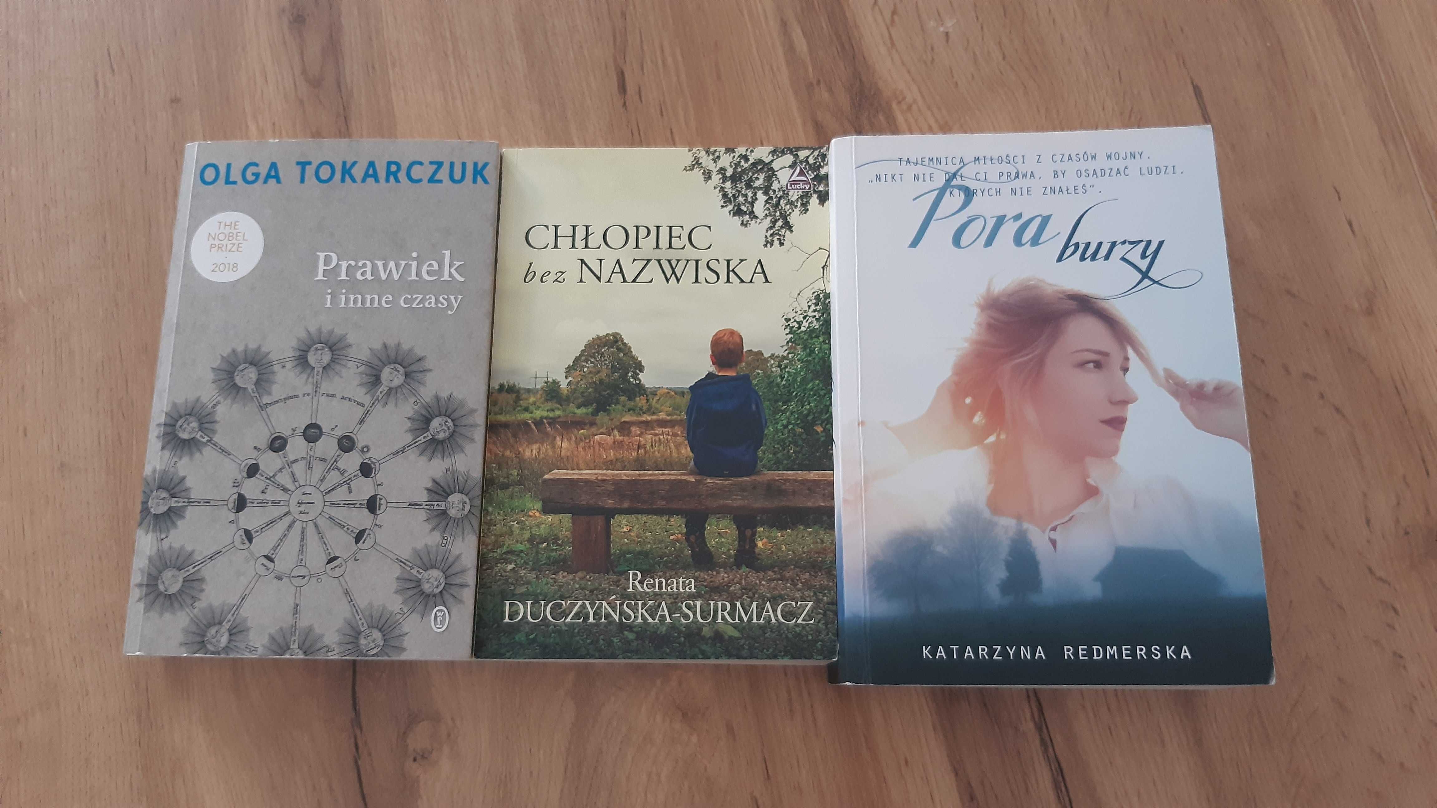 O.Tokarczuk, Renata Duczyńska Surmacz, K.Redmerska - Zestaw 3 książek