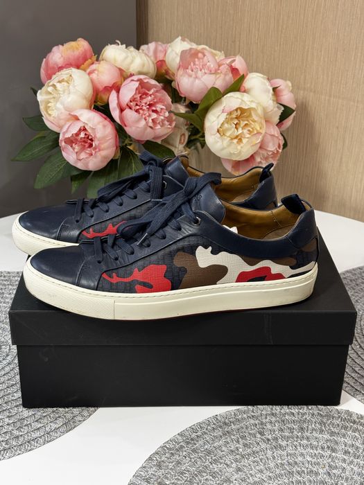 Стильні брендові шкіряні кеди HUGO ,оригінал р.44 в нарному стані