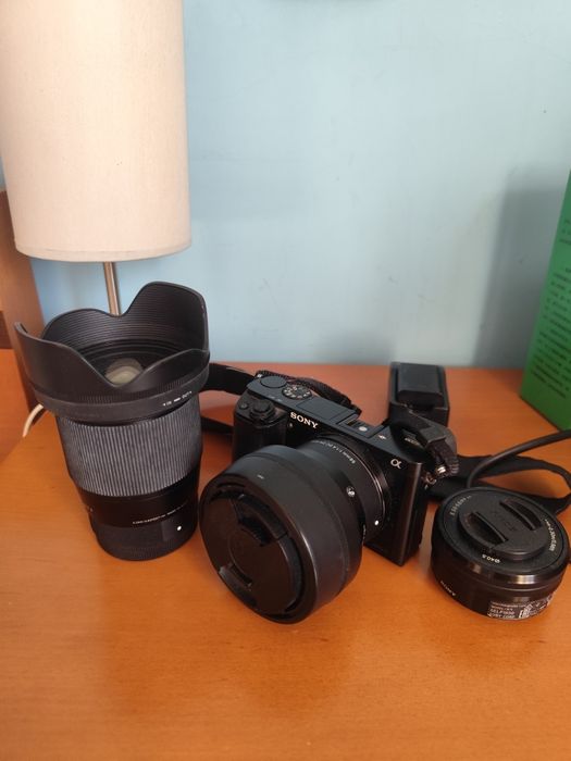 Sony a6000 + lentes