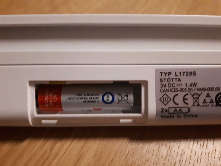 Iluminação LED p/armário c/sensor