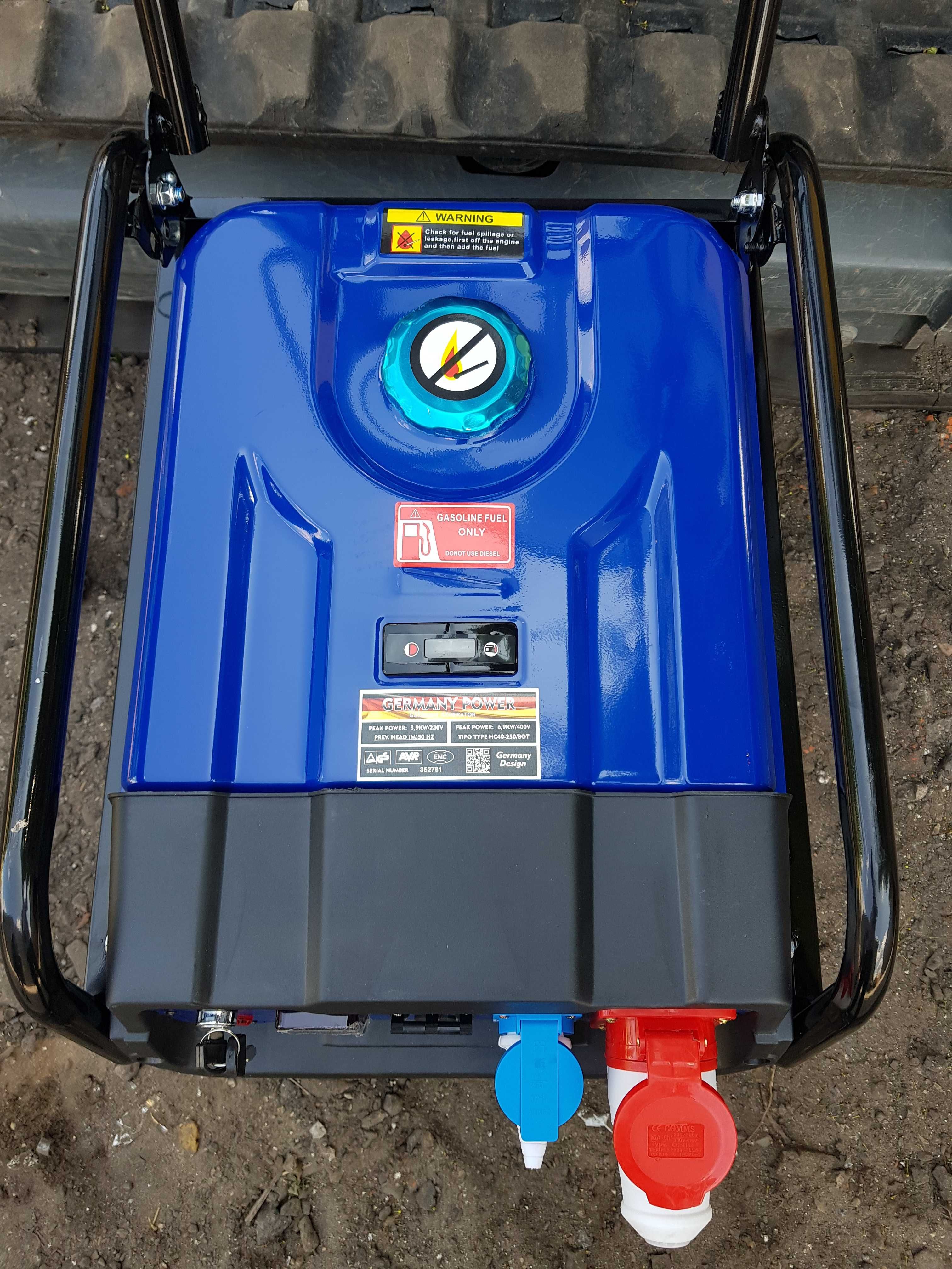 Agregat, Generator prądotwórczy Caldenhof DFC-442F