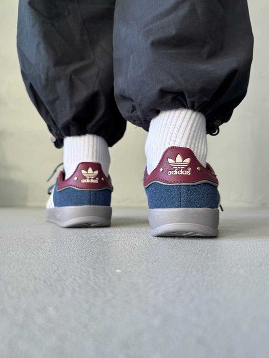 Кросівки Adidas Gazelle Blue/Red premium