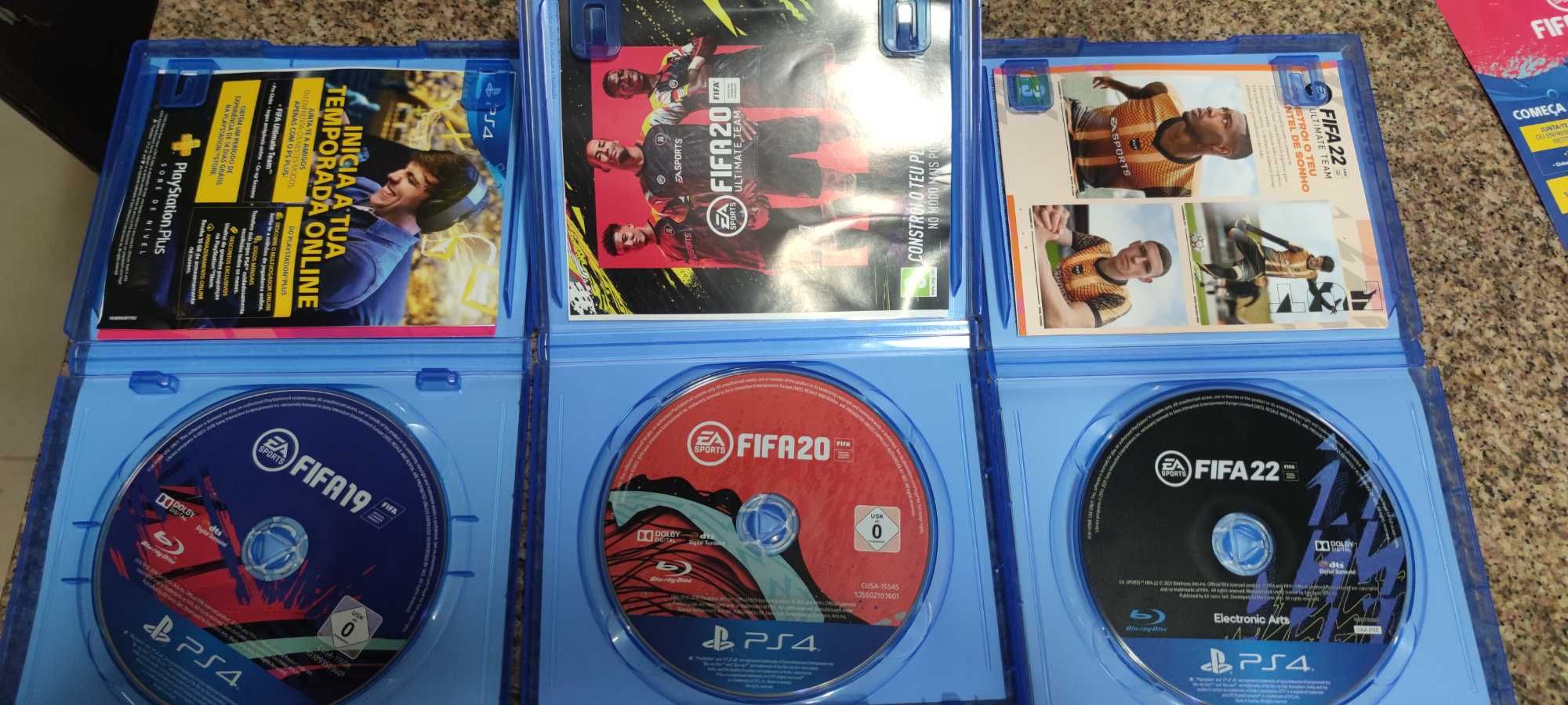 Jogos PS4 FIFA FIFA 20 e FIFA 19