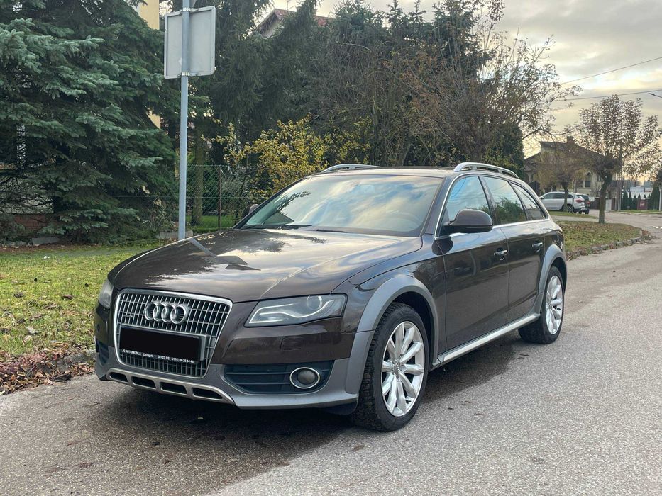 Audi A4 Allroad 2.0 TDI 170KM 2011r Quattro, Skóry, Szyberdach, Xenon