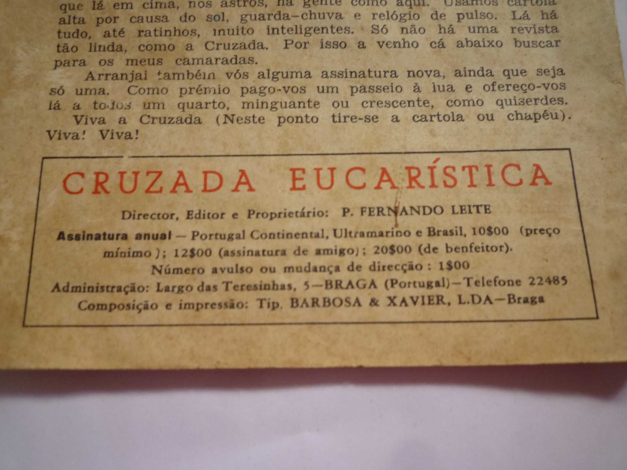 Revista eucaríistica Cruzada nº 3 de 1961