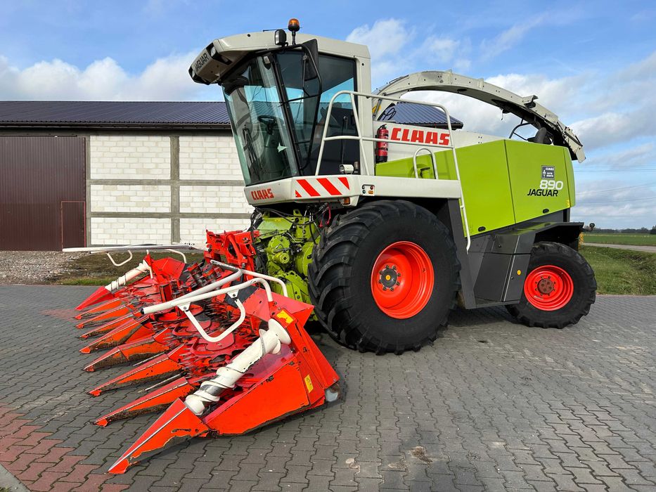 Sieczkarnia Claas Jaguar 890, V8, 4x4