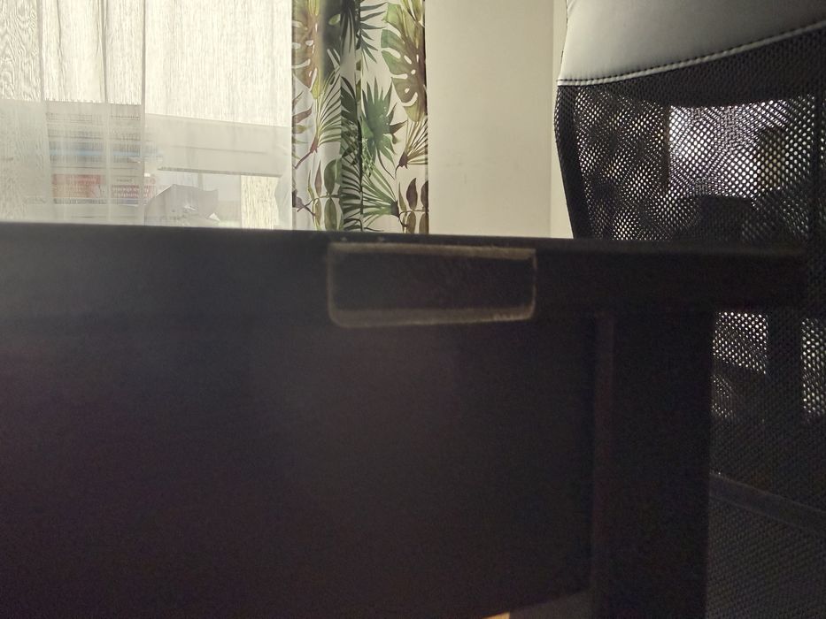 Stół drewniany IKEA Lerhamn czarny