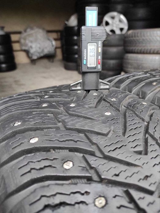 Nokian Hakkapeliitta 8 225/55r17 101T XL 4шт 6-6,3мм ЗИМА из Финляндии