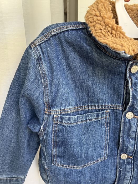 Куртка Zara шерпа  116