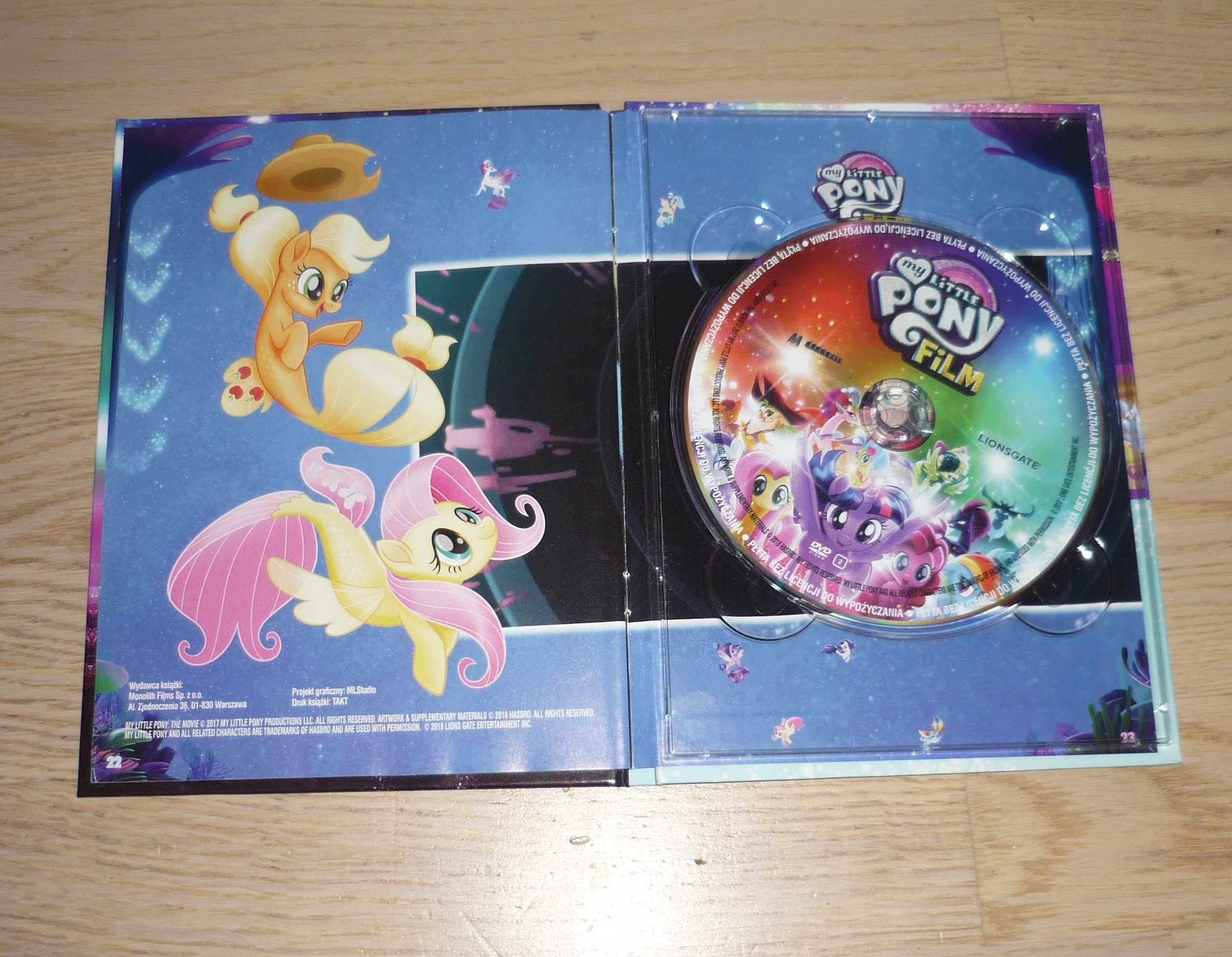 Bajka DVD My Little Pony Film Przygoda rusza z kopyta.