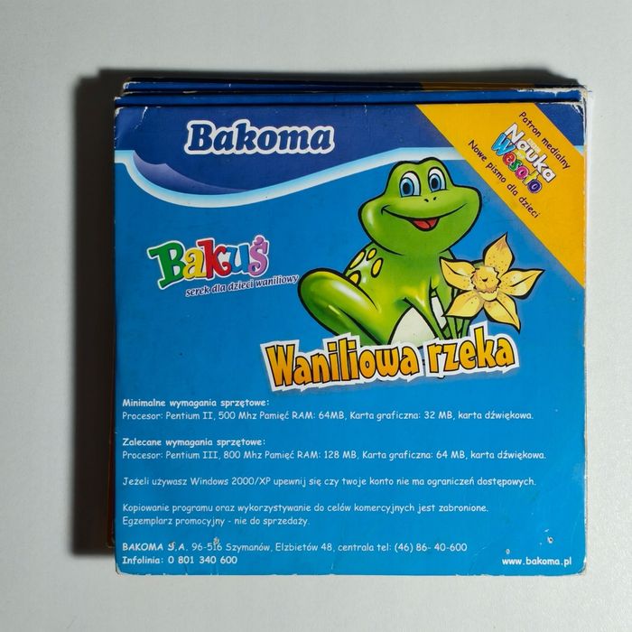 Gra PC - bakuś waniliowa rzeka