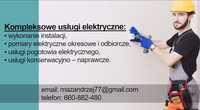 Elektryk- usługi elektryczne, montaż płyt indukcyjnych