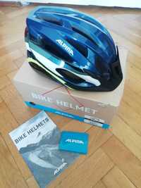 Kask rowerowy Alpina MTB 17 darkblue-neon. Size: 58-61 cm