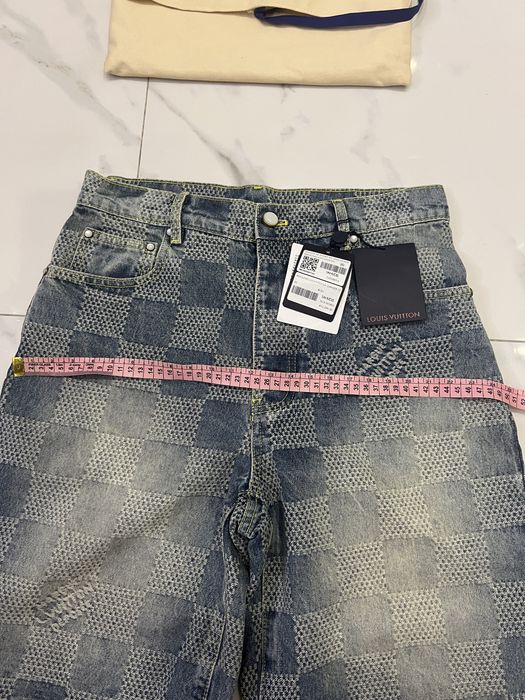 Мужские джинсовые шорты Louis Vuitton (M)
