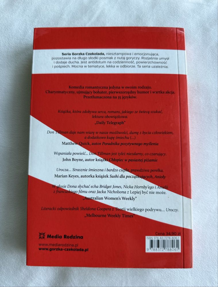 Projekt ROSIE  Simsion książka