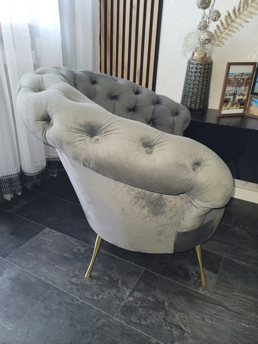 Fotele glamour chesterfield