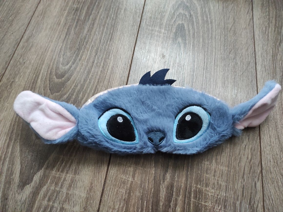 Opaska na noc do spania na głowę na twarz stitch nowa