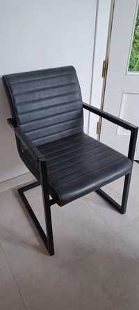 Krzesło-fotel loft na płozie