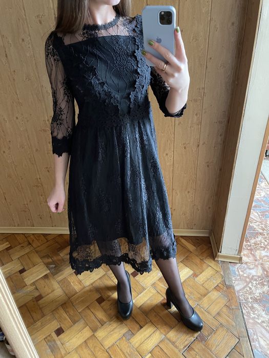 Кружевное платье