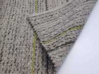 NOWY Dywan z wełny nowozelandzkiej Desire lime 170x240 cm Linie Design