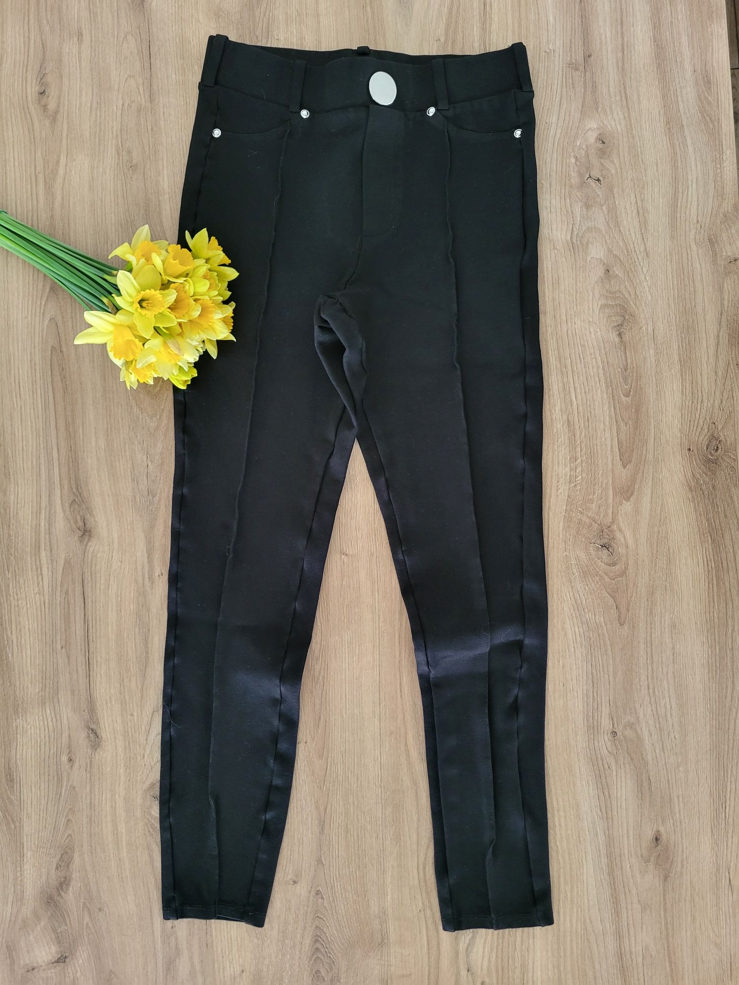 Spodnie tregginsy czarne Orsay r. 36/S/ 164
