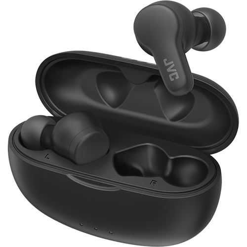 Earphones JVC gummy black