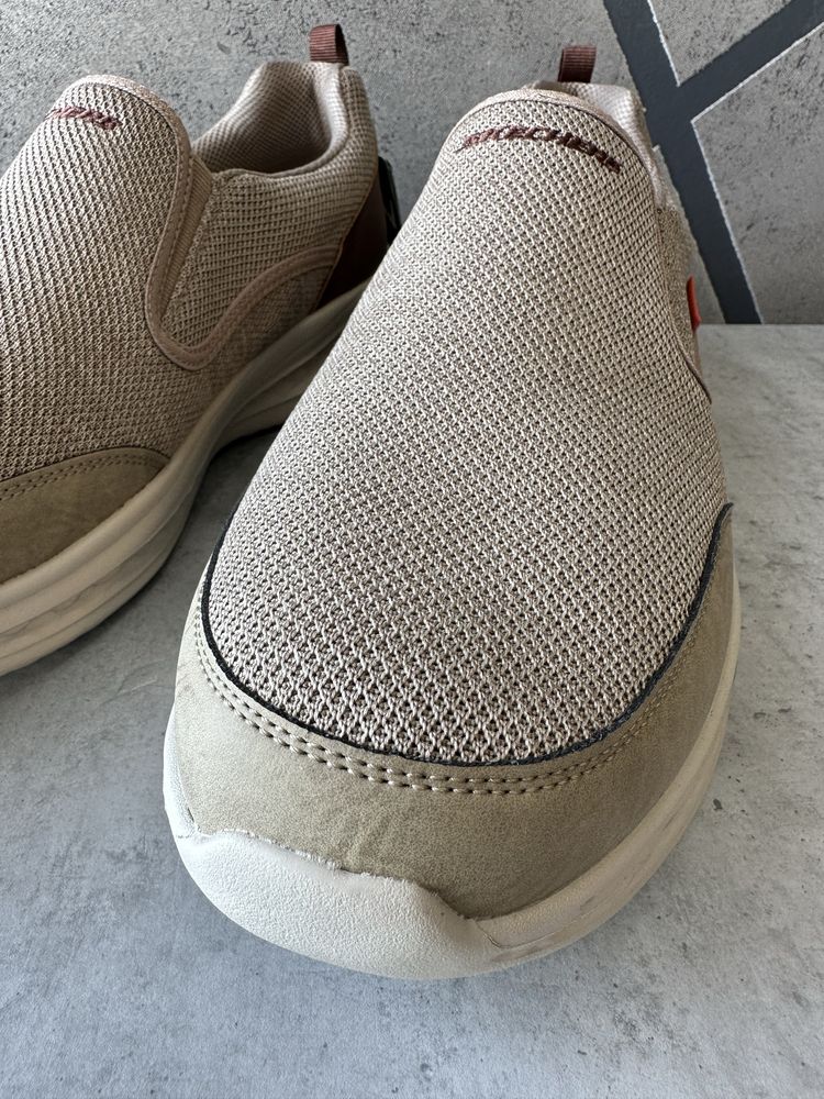 Розмір 48 Фірмові чоловічі сліпони Skechers кросівки кеди мокасини