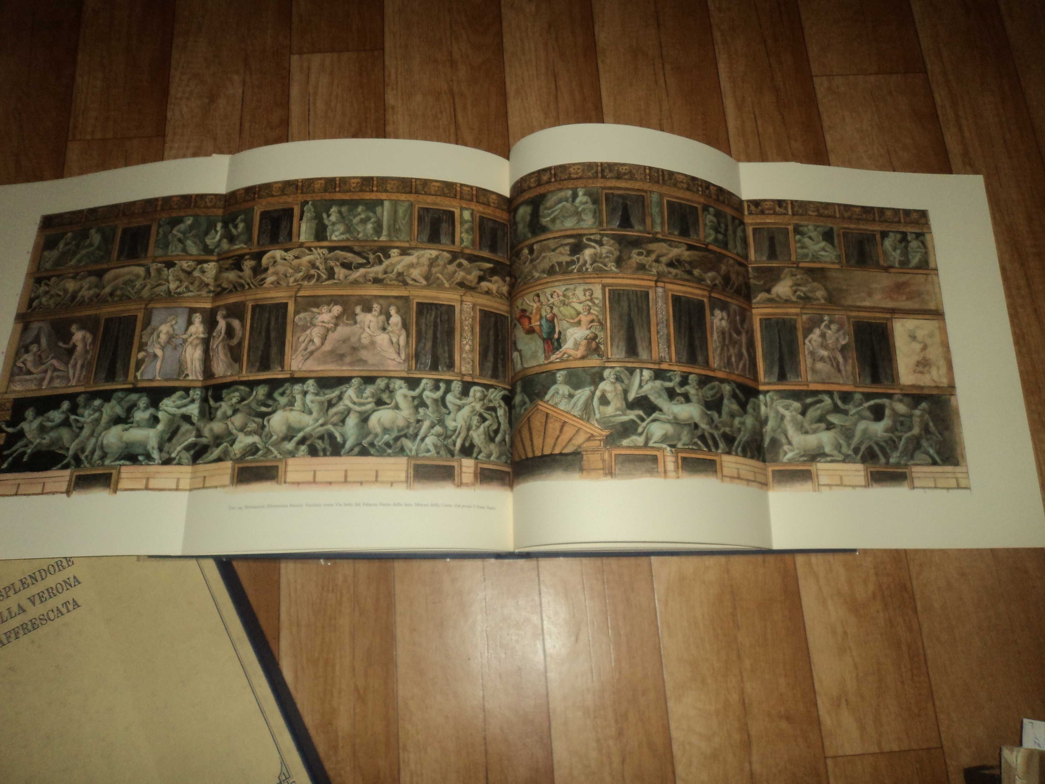 Piękno fresków Werony ogromna publikacja  1983r.