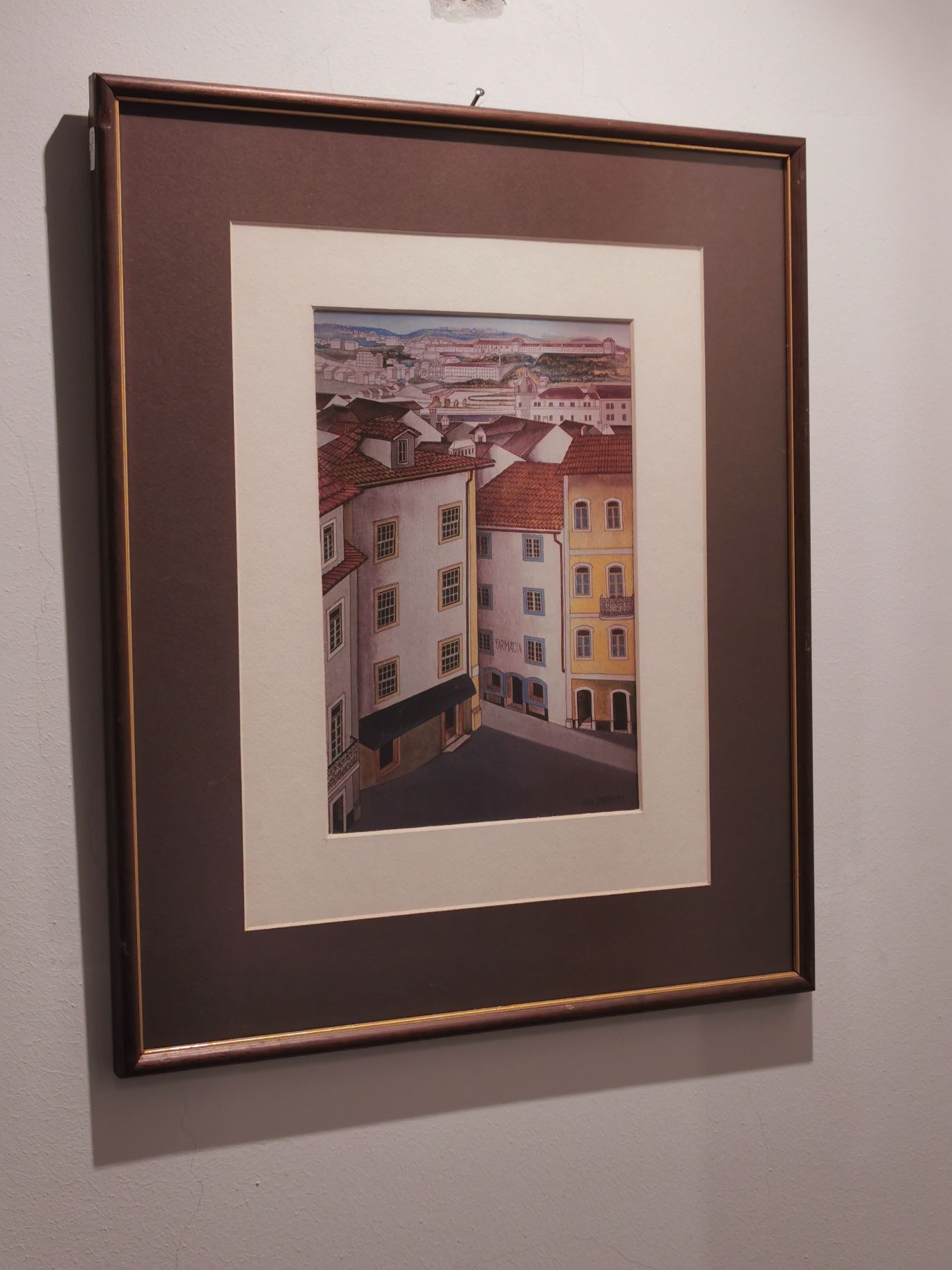 Quadros diversos com moldura