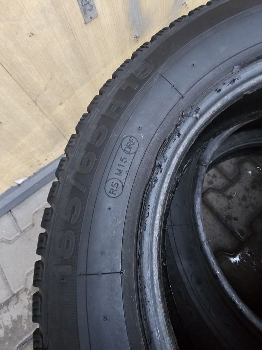 2 sztuki używanych opon zimowych Fighter 185/65R15