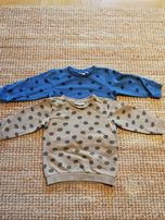 Dwie bluzy Name It 80 (9-12 mies.) unisex, bawełna