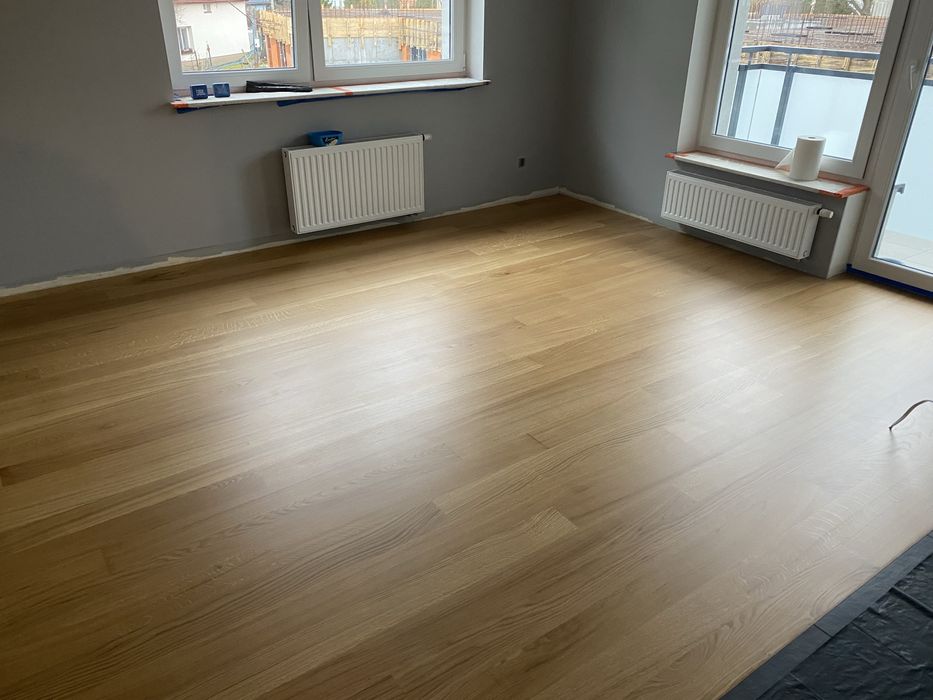 Parkiet drewniany dębowy 12cm