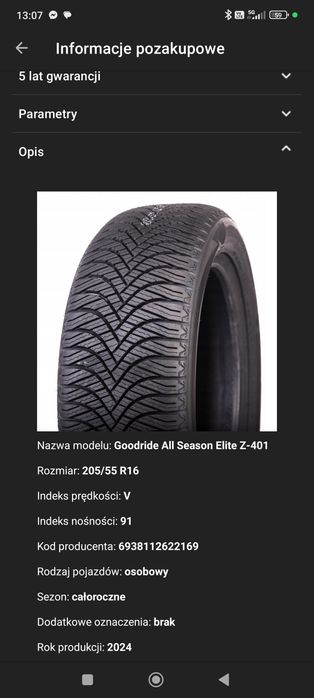 Opony 2szt goodride calorocze 215/45/18