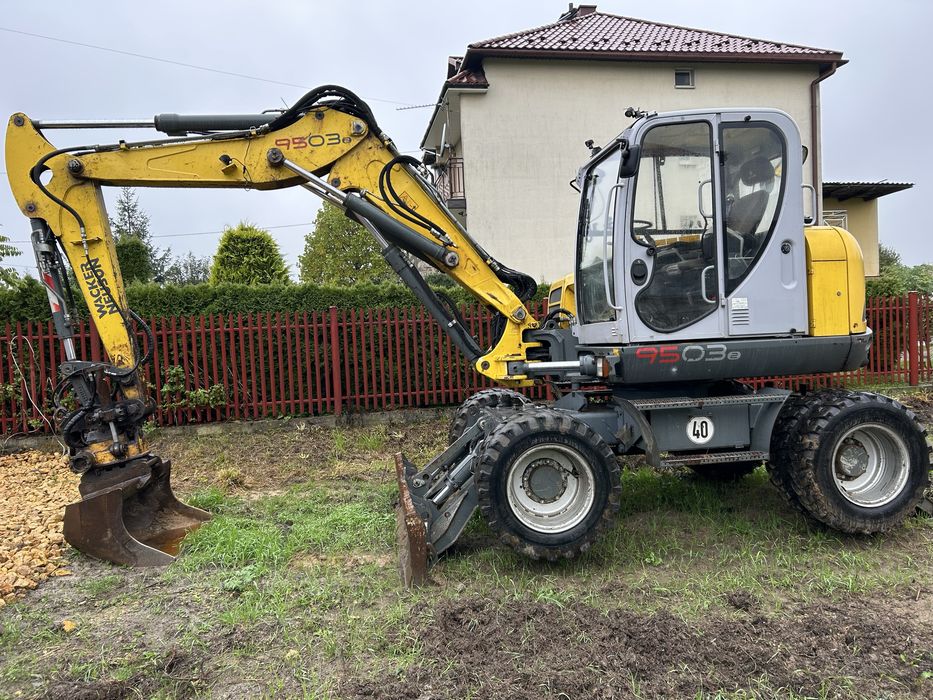 *wacker*neuson*terex*9503*rotator*rototilt*koparka*zamina